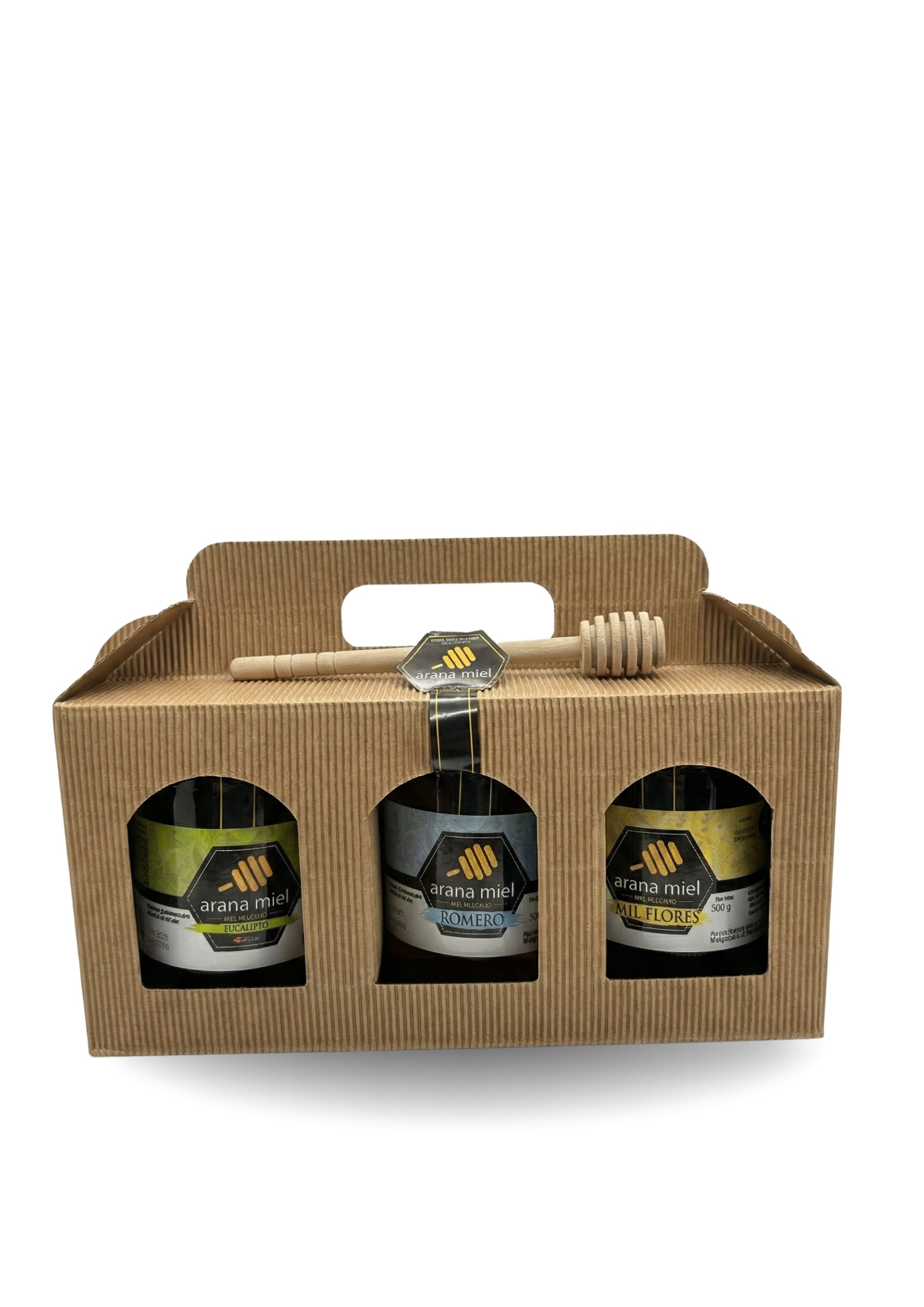 Pack Regalo "Trilogía de la Colmena" - Selección Sorpresa + Cuchara de Miel