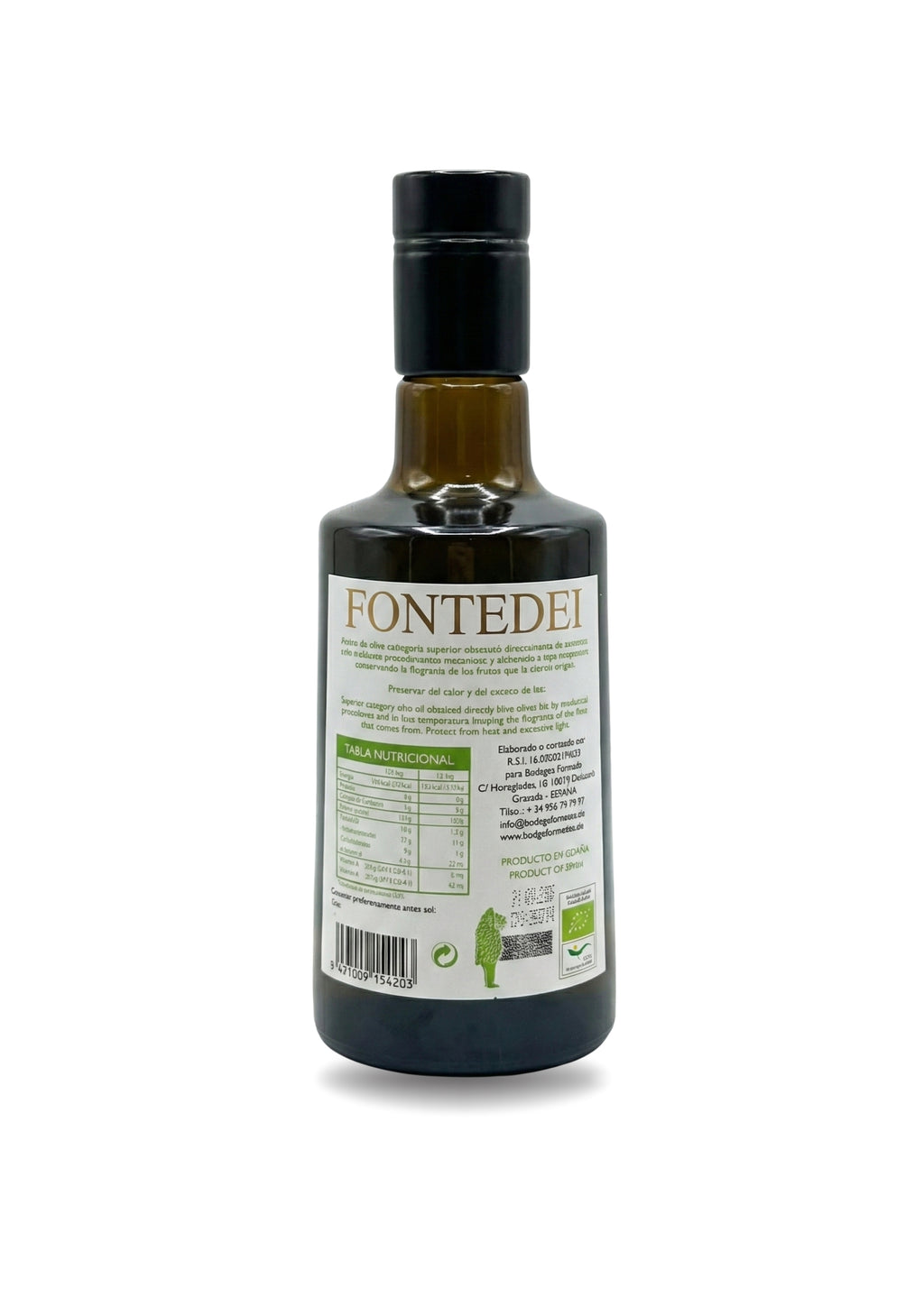 AOVE Ecológico Fontedei - Picual Premium (500ml)