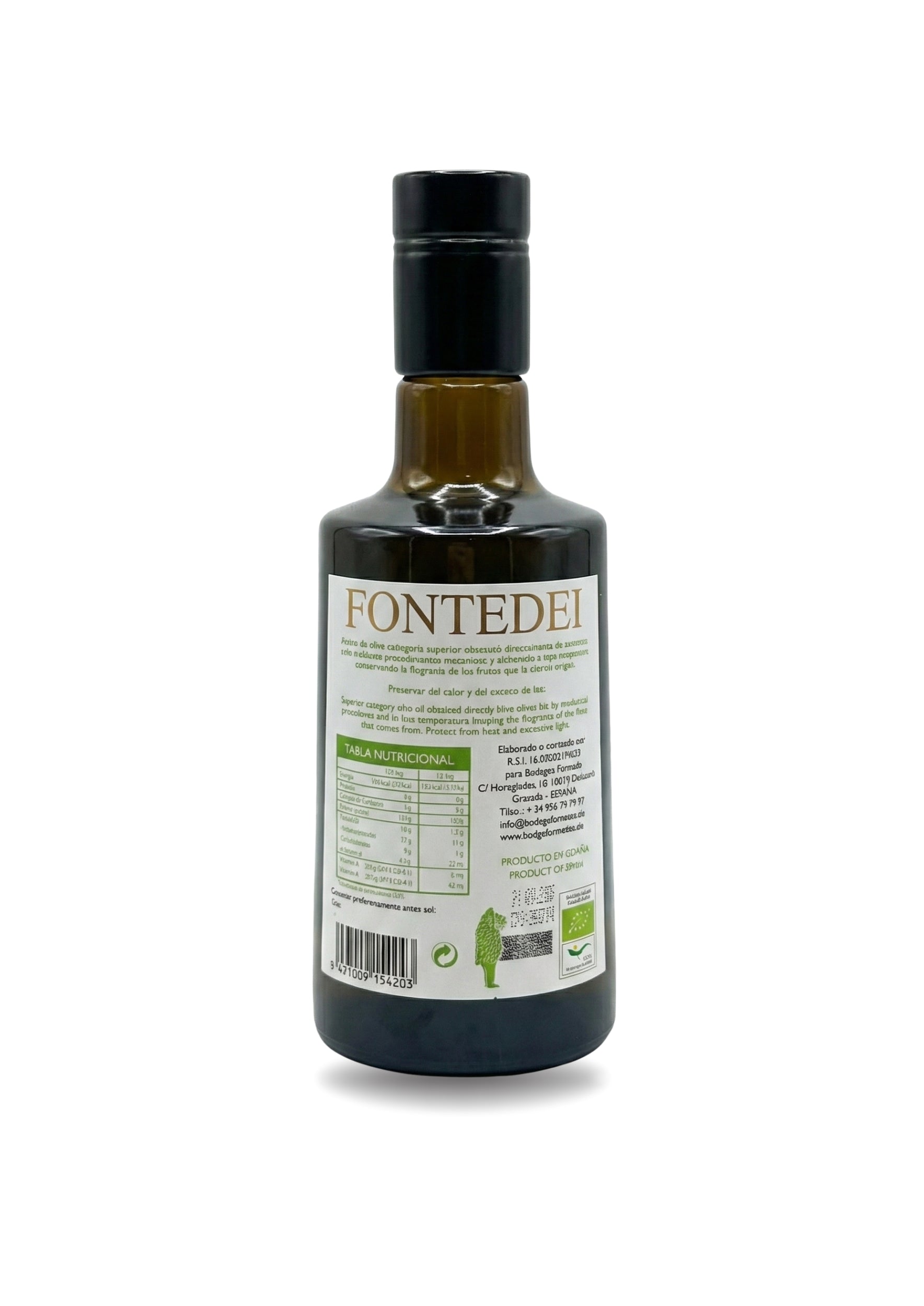 AOVE Ecológico Fontedei - Picual Premium (500ml)