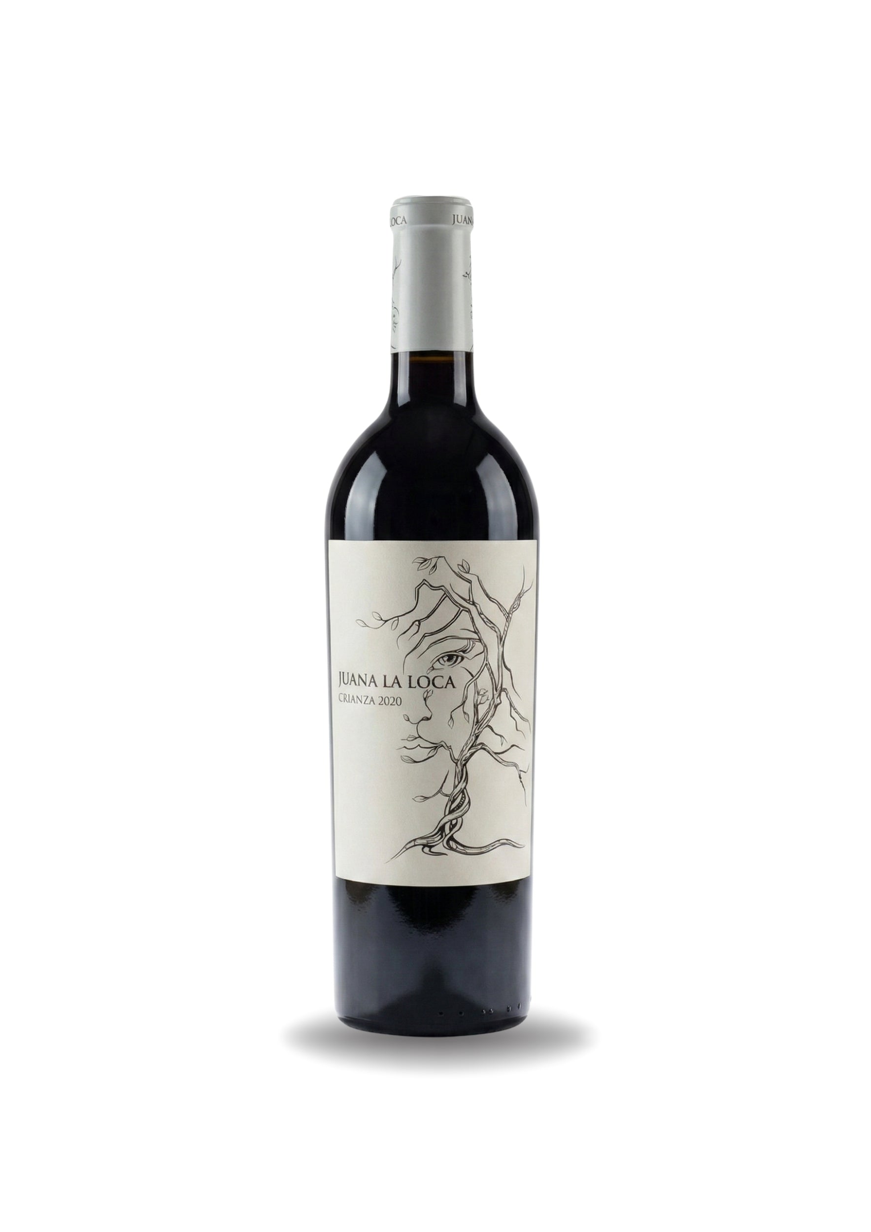 Vino Tinto Juana la Loca - Crianza Etiqueta Blanca (D.O. Jumilla)