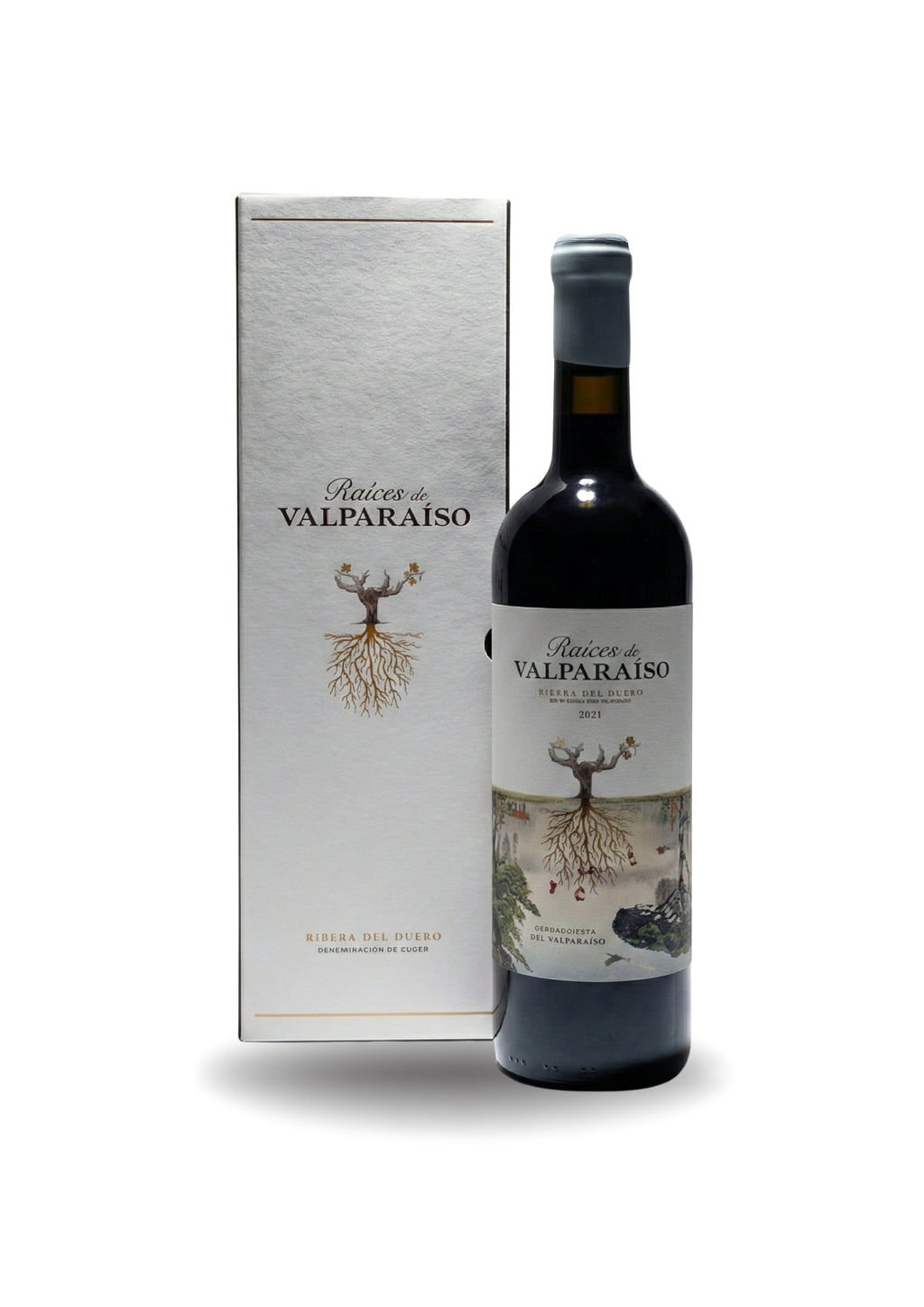 Vino Tinto Raíces de Valparaíso (D.O. Ribera del Duero)