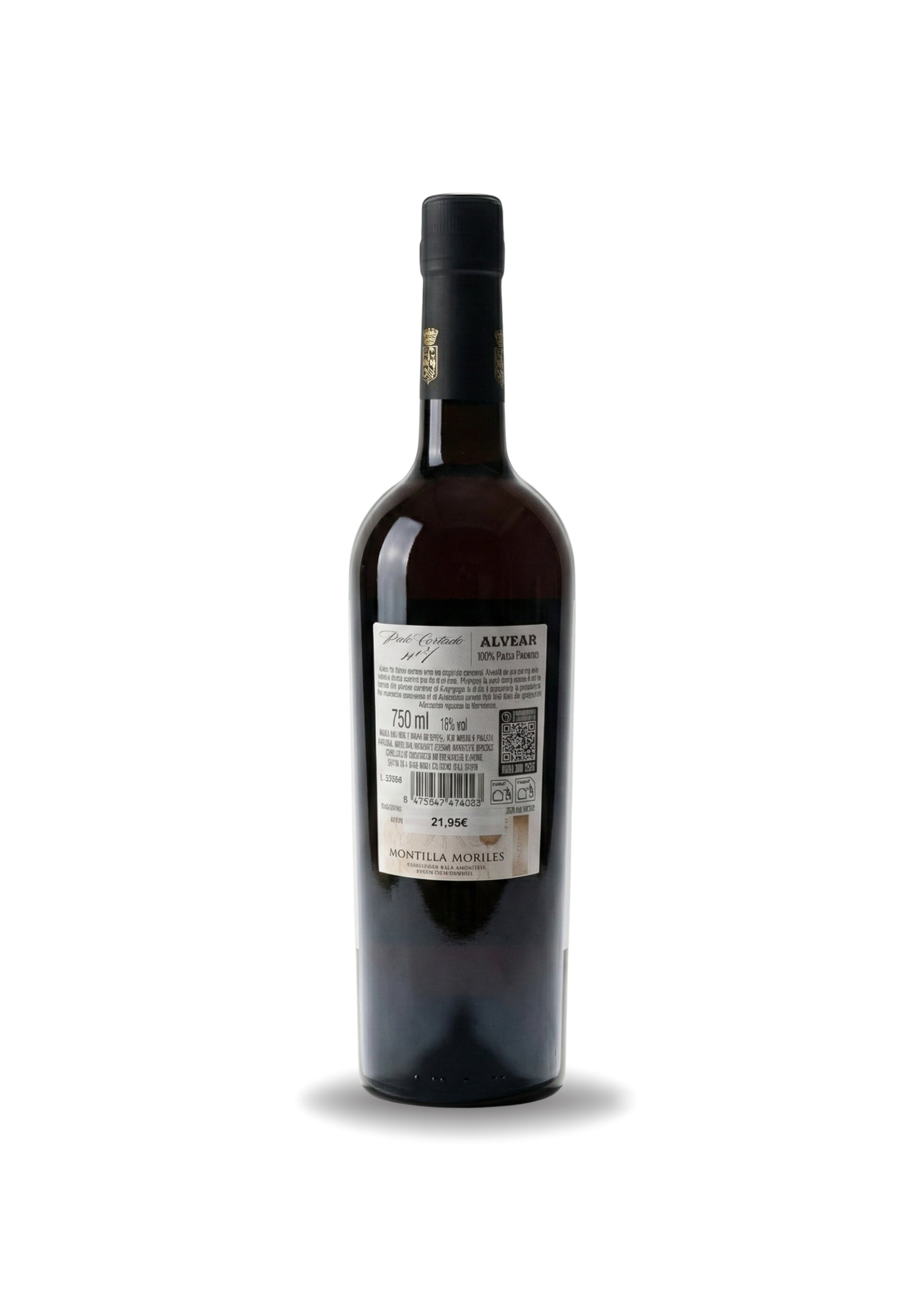 Vino Palo Cortado Nº7 Alvear (D.O. Montilla-Moriles)