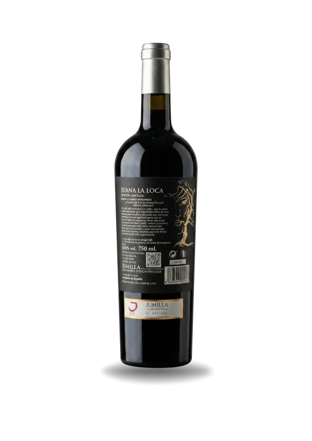Vino Tinto Juana la Loca - Edición Limitada (D.O. Jumilla)