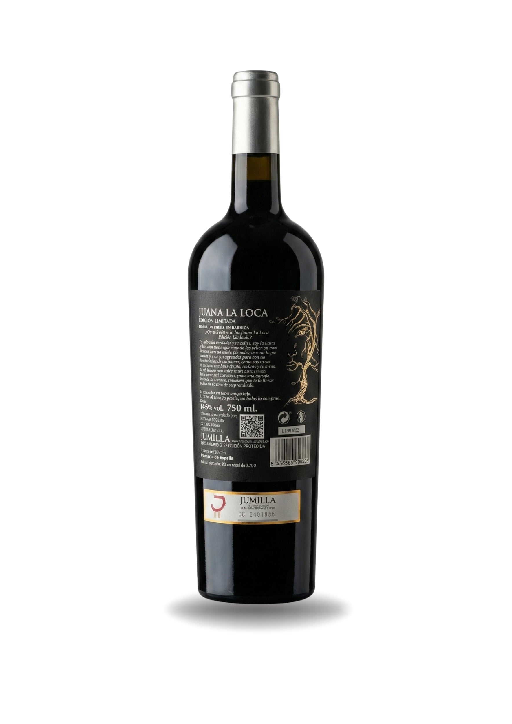 Vino Tinto Juana la Loca - Edición Limitada (D.O. Jumilla)
