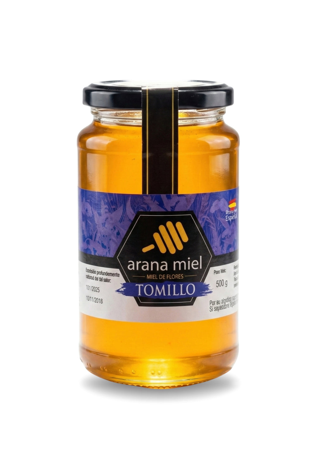 Miel Pura de Flores Arana Miel (Tarro 500g)