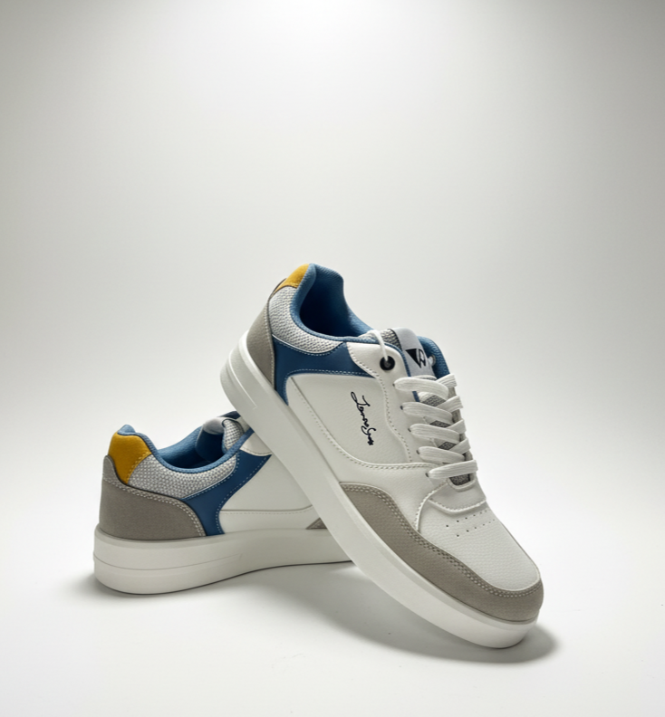 Zapatillas Retro Chunky Blancas