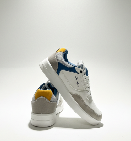 Zapatillas Retro Chunky Blancas