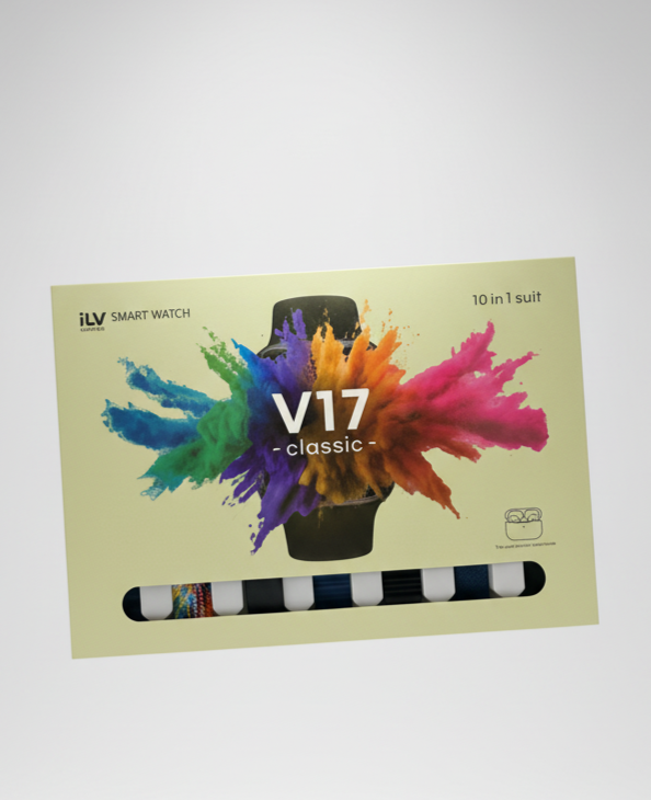 Smartwatch V17 Classic + Auriculares Bluetooth (GRATIS)